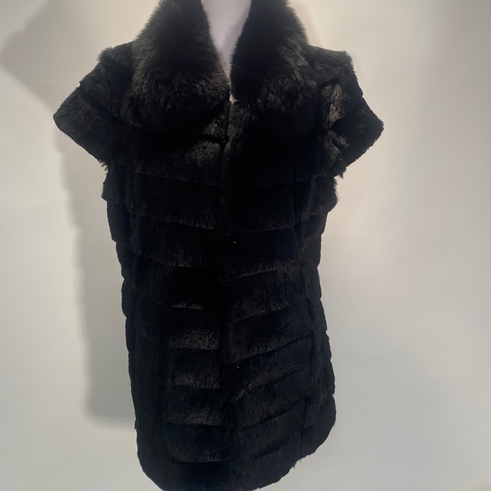 Lafayette 148 Rabbit Fur Vest NWOT